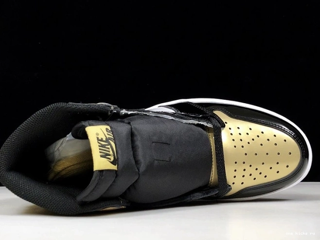 Chep Onekick High 1 Glod Air Jordan Toe Retro 861428-007 0714